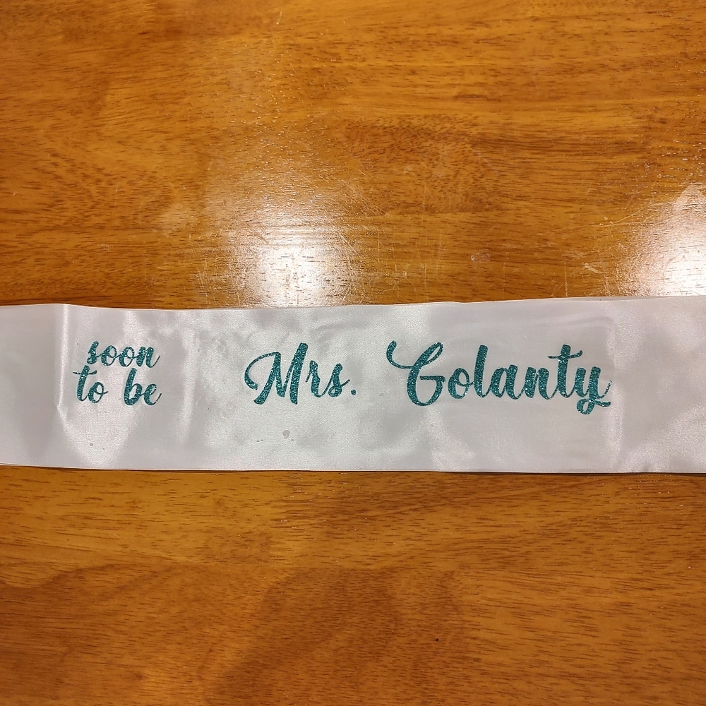 Custom Sash and Banners